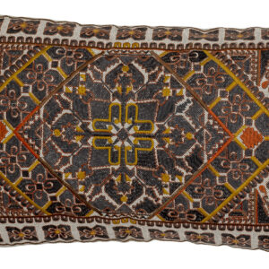 Bloomingville - Emalie Pude - Brun - Bomuld - 60x35 Cm