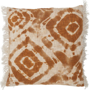 Bloomingville - Ester Pude - Orange - Bomuld - 50x50 Cm