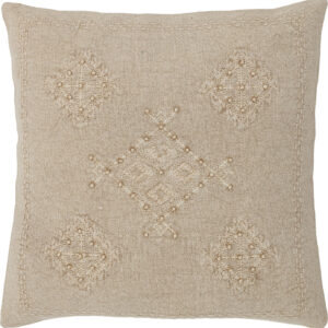 Bloomingville - Leva Pude - Natur - Bomuld - 45x45 Cm