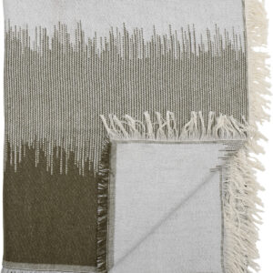 Bloomingville - Lucienne Plaid - Grøn - Akryl - 150x125 Cm