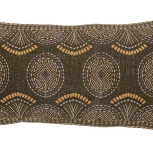 Bloomingville - Nesma Pude - Brun - Bomuld - 60x35 Cm
