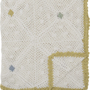 Bloomingville - Rovigo Plaid - Natur - Bomuld - 150x130 Cm