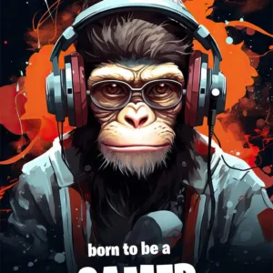 Born to be a Gamer Plakat