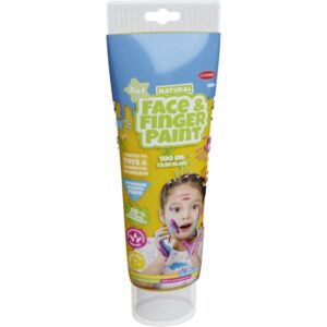Boti Natural Face & Fingerpaint Tube - Yellow 100ml