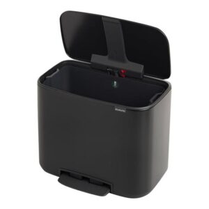 Brabantia Bo Pedal Bin - skraldespand - 36 L - mat sort