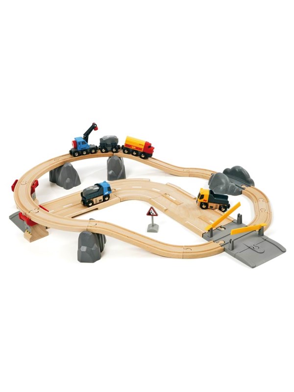 Brio 33210 Tog- og vejbane, lodsesæt