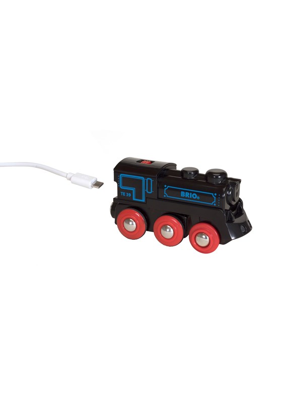Brio 33599 Genopladeligt lokomotiv m/mini USB-kabel