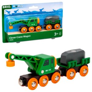 Brio 33698 Togvogn med kran