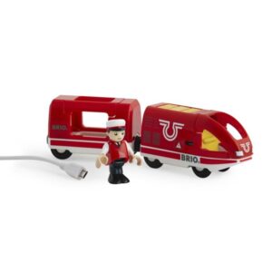 Brio 33746 Genopladeligt tog med USB-kabel