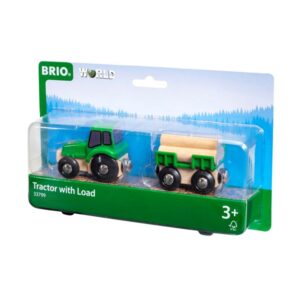 Brio 33799 Traktor m/vogn og tømmer