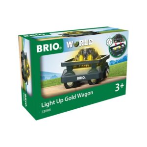 Brio 33896 Guldvogn med lys