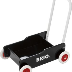 Brio Gåvogn I Træ - Sort