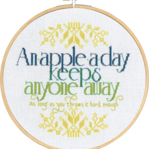 Broderi Kit - An Apple a day