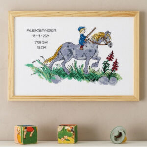 Broderi Kit - Emil & hest