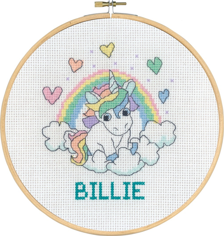 Broderi Kit - Enhjørning Billie