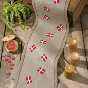 Broderi Kit - Fødselsdagsløber