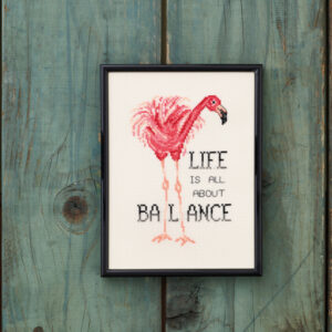 Broderi Kit - Life is all about balance