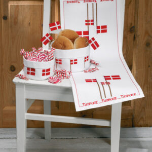 Broderi Kit - Lille kurv Flag