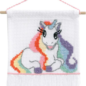 Broderi Kit - My First Kit Enhjørning