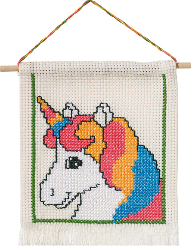 Broderi Kit - My First Kit Enhjørning Ansigt