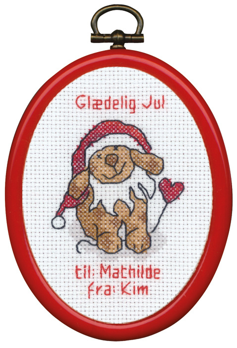 Broderi Kit - Nisse Hund