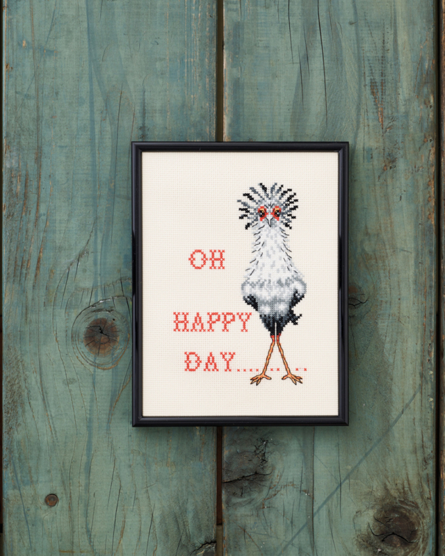 Broderi Kit - Oh HAPPY Day