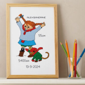 Broderi Kit - Pippi i sneen