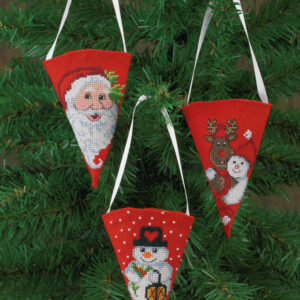 Broderi Kit - Snemand x 3