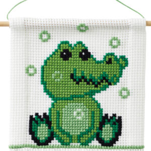 Broderi Kit - krokodille