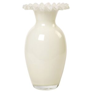 Broste Jasmin Vase, offwhite