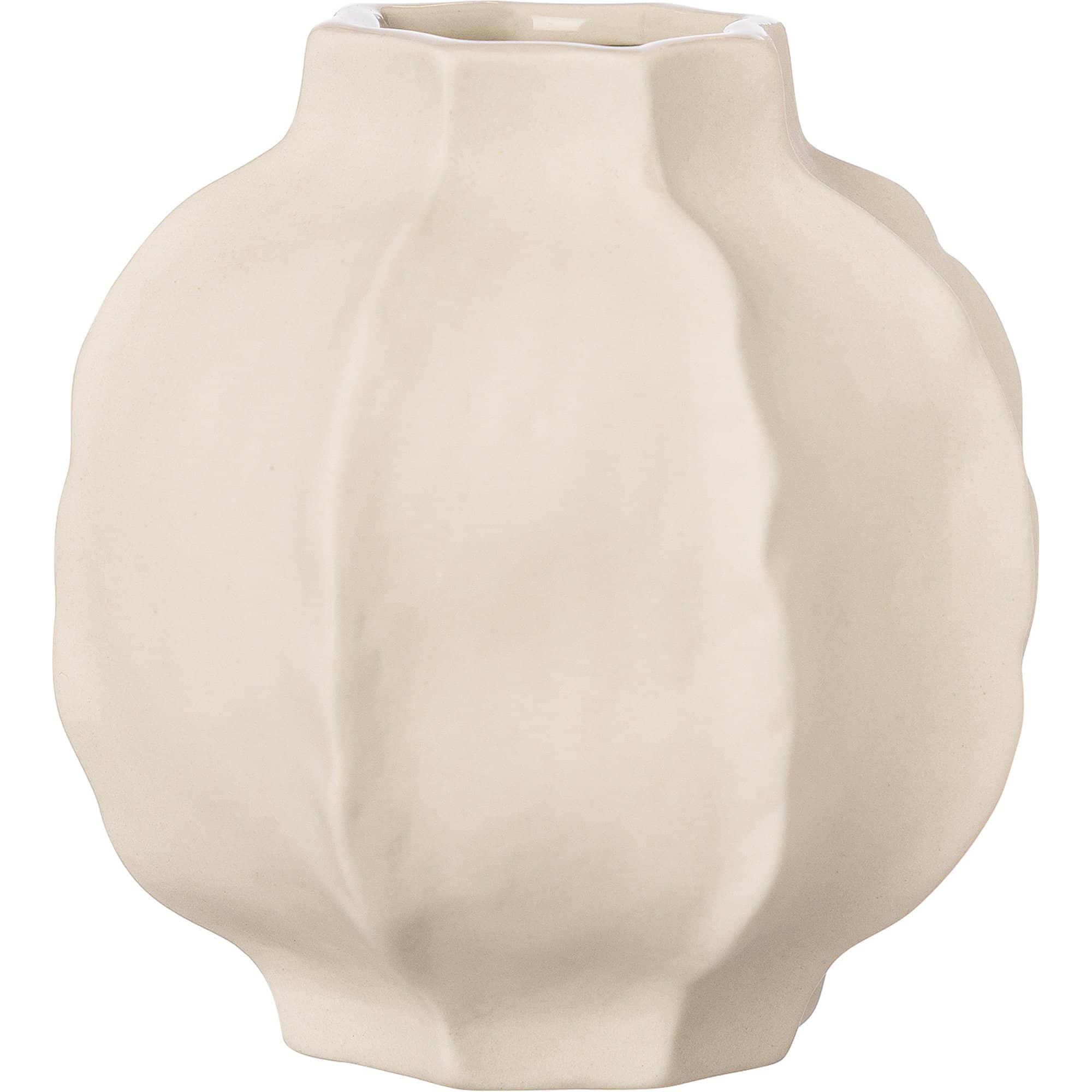 Buet vase, stentøj, 10 cm