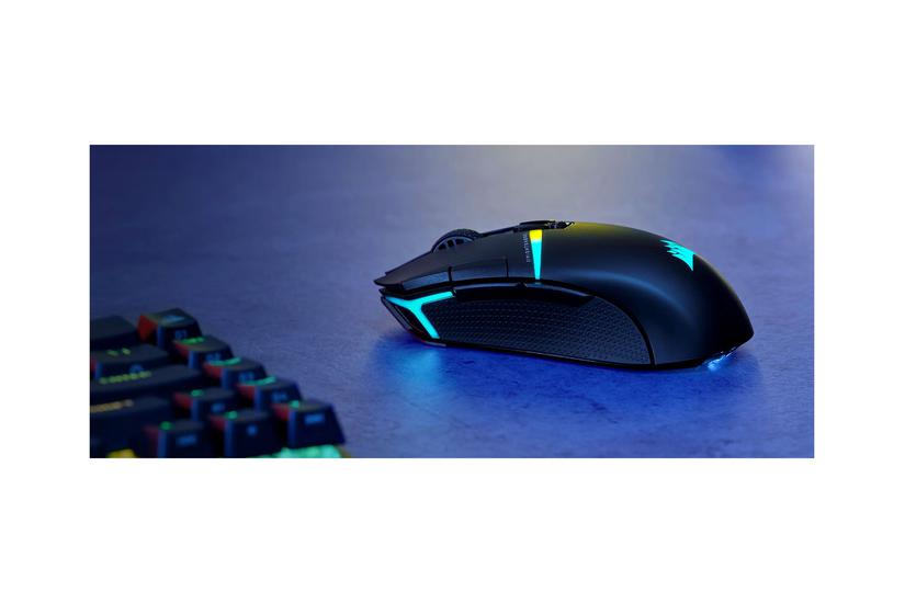 CORSAIR NIGHTSABRE WIRELESS RGB - mus - Bluetooth, 2.4 GHz