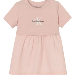 Calvin Klein Kjole m. Shorts - Monogram Logo - Sepia Rose