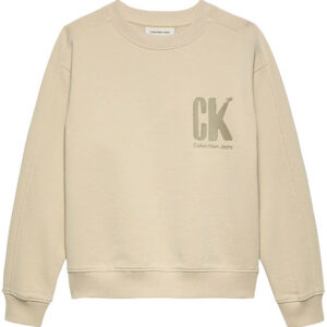 Calvin Klein Sweatshirt - Summer Backprint - Oyster Gray Grey