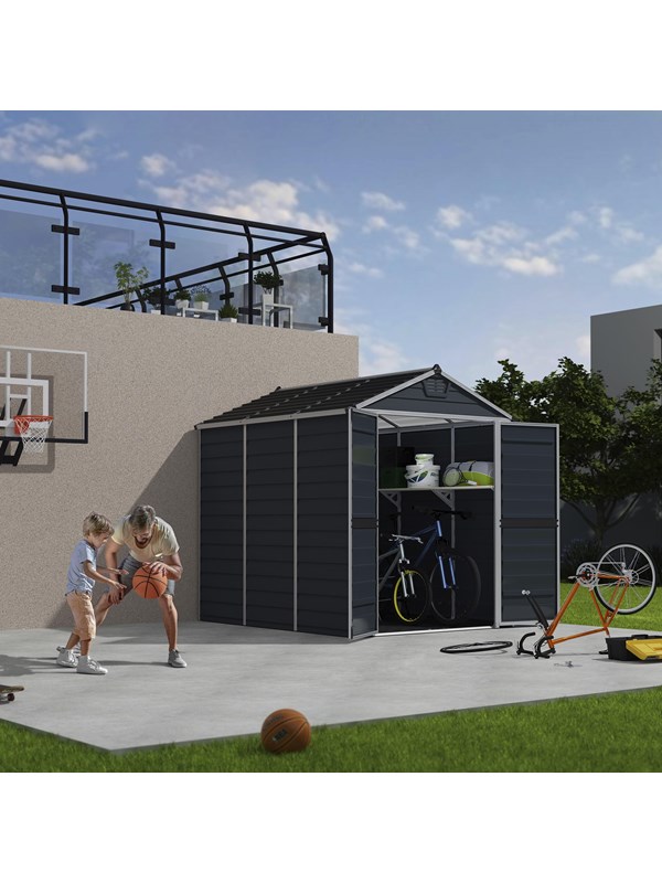 Canopia Skur Palram - SKYLIGHT 4,2 m2 midnatsgrå