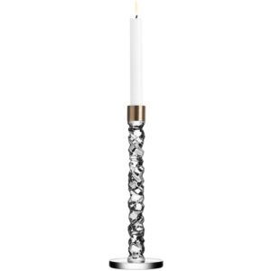 Carat lysestage messing, 29,7cm.