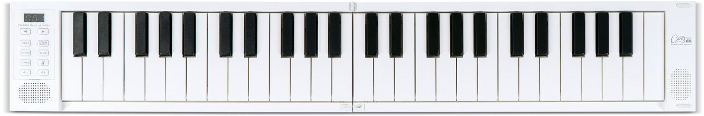 Carry On FP49T Folding Piano - Hvid