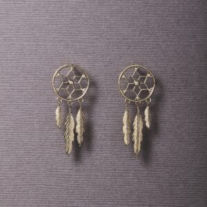 #CatchingDreams Øreringe - 14 karat guld med diamant - 10 DAGES LEVERING