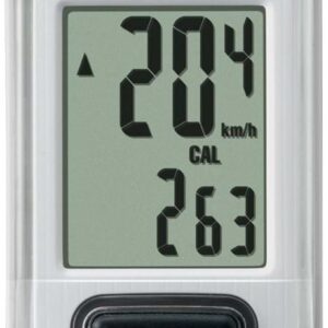 Cateye Velo 9 VL-820 cykelcomputer - Hvid