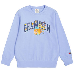 Champion Sweatshirt - Blå m. Logo