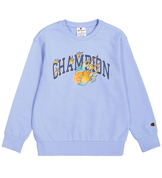 Champion Sweatshirt - Blå m. Logo