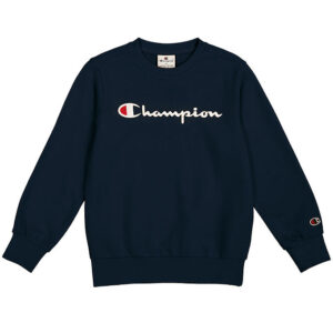 Champion Sweatshirt - Crewneck - Navy m. Logo
