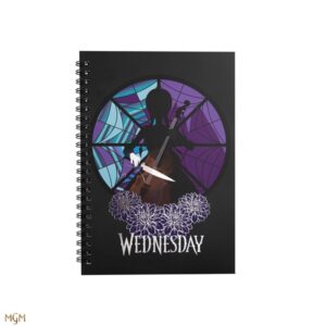 Cinereplicas Wednesday - Soft Cover Notebook - Cello