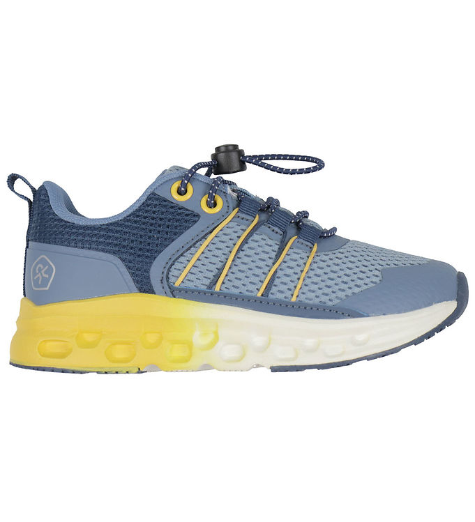 Color Kids Sko - Light Weight - Faded Denim