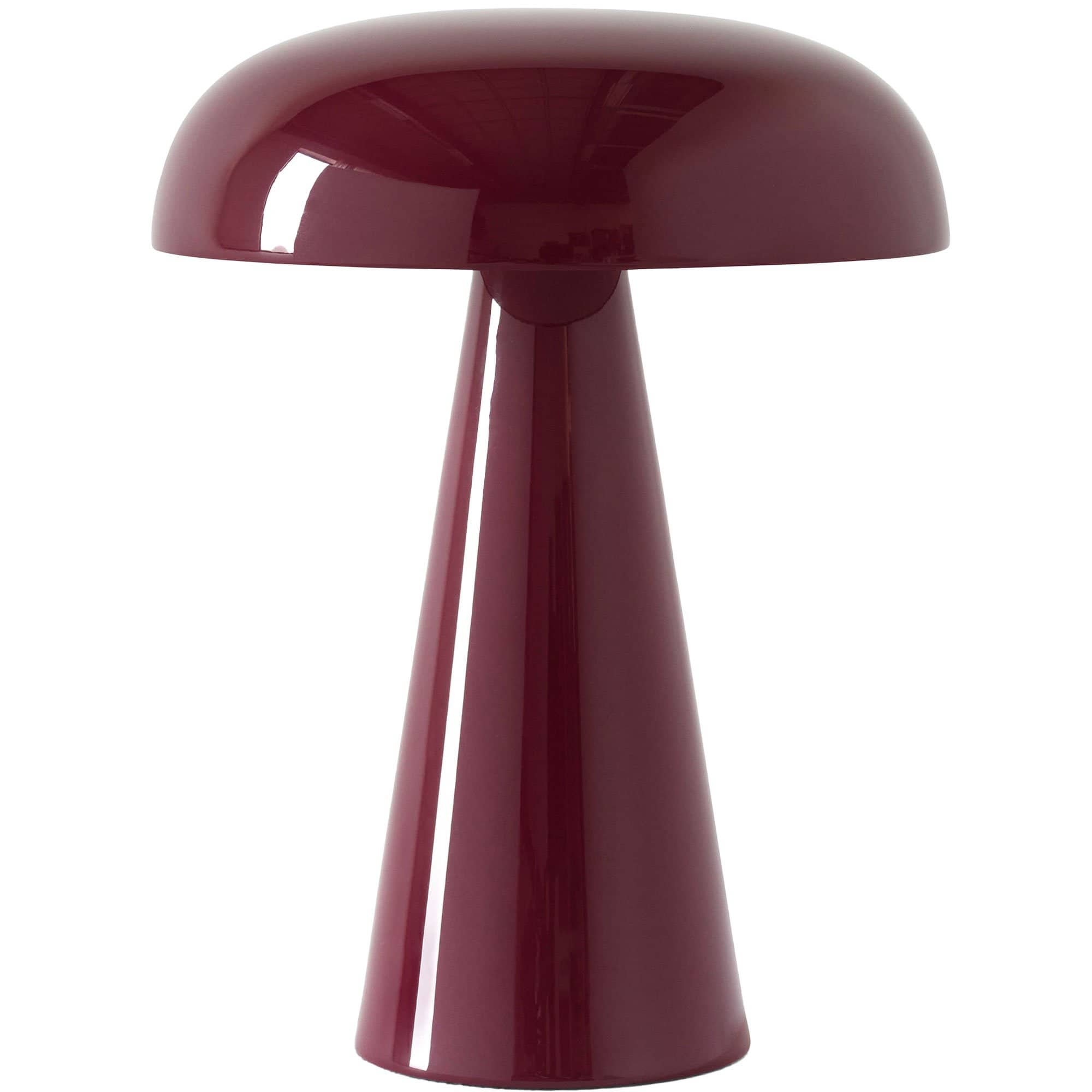 Como Bærbar Lampe, red brown