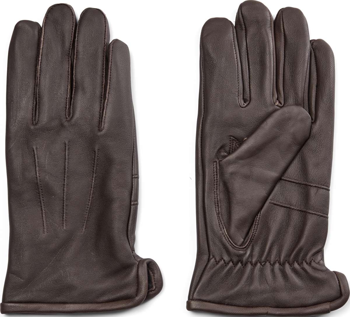 Connextion Læder Handsker Brun-x-large