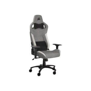 Corsair T3 RUSH - gaming chair - fabric - grey white Gamer Stol - Stof - Op til 120 kg