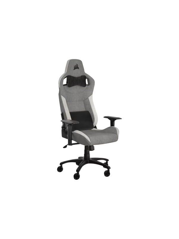 Corsair T3 RUSH - gaming chair - fabric - grey white Gamer Stol - Stof - Op til 120 kg