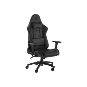 Corsair TC100 Relaxed Gamer Stol - Sort - Blødt kunstlæder' - Op til 120 kg