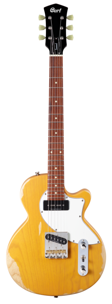 Cort Sunset TC El-guitar - Worn Butter Blonde